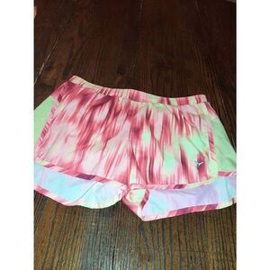 Small Old Navy Active Athletic Sports Workout Gym Running Shorts Pink Yellow